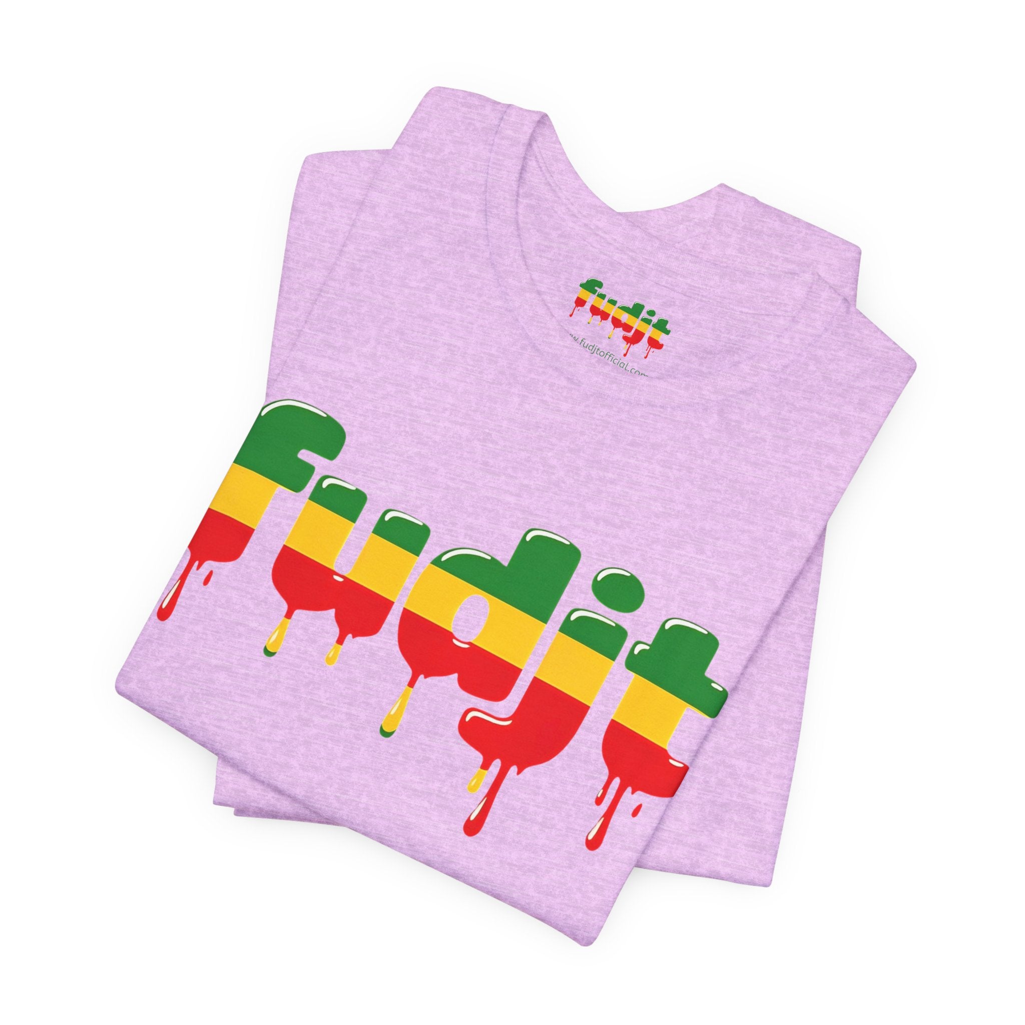 fudit Drip Logo Tee (Rasta Colors)