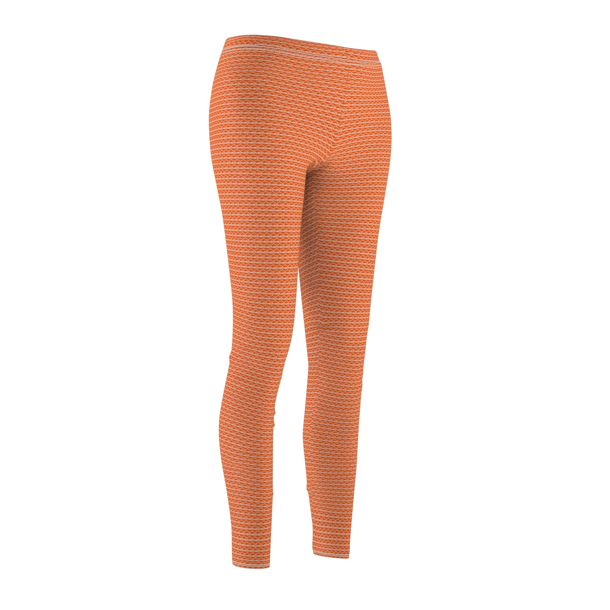 Orange fudjt Unbroken Chain .5 Casual Leggings