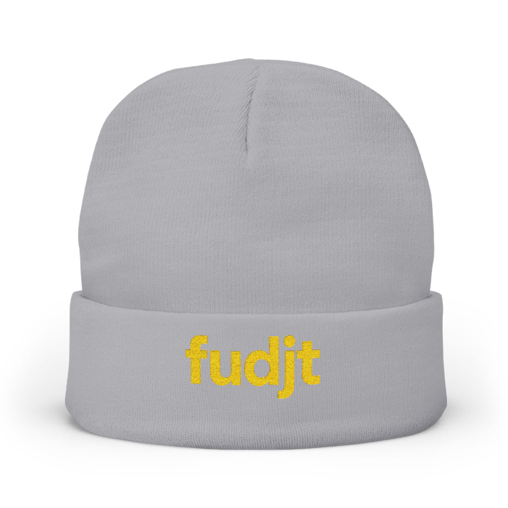 Stylish & Cozy fudjt Knit Beanie | Gold Embroidery | 6 Colors