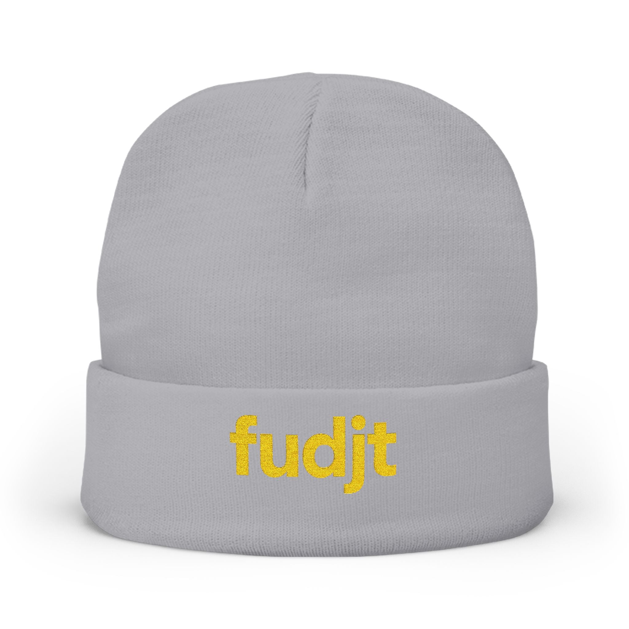 Stylish & Cozy fudjt Knit Beanie | Gold Embroidery | 6 Colors
