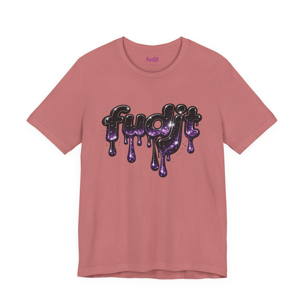 Cosmic Purple Super Drip fudjt Tee | 21 Colors