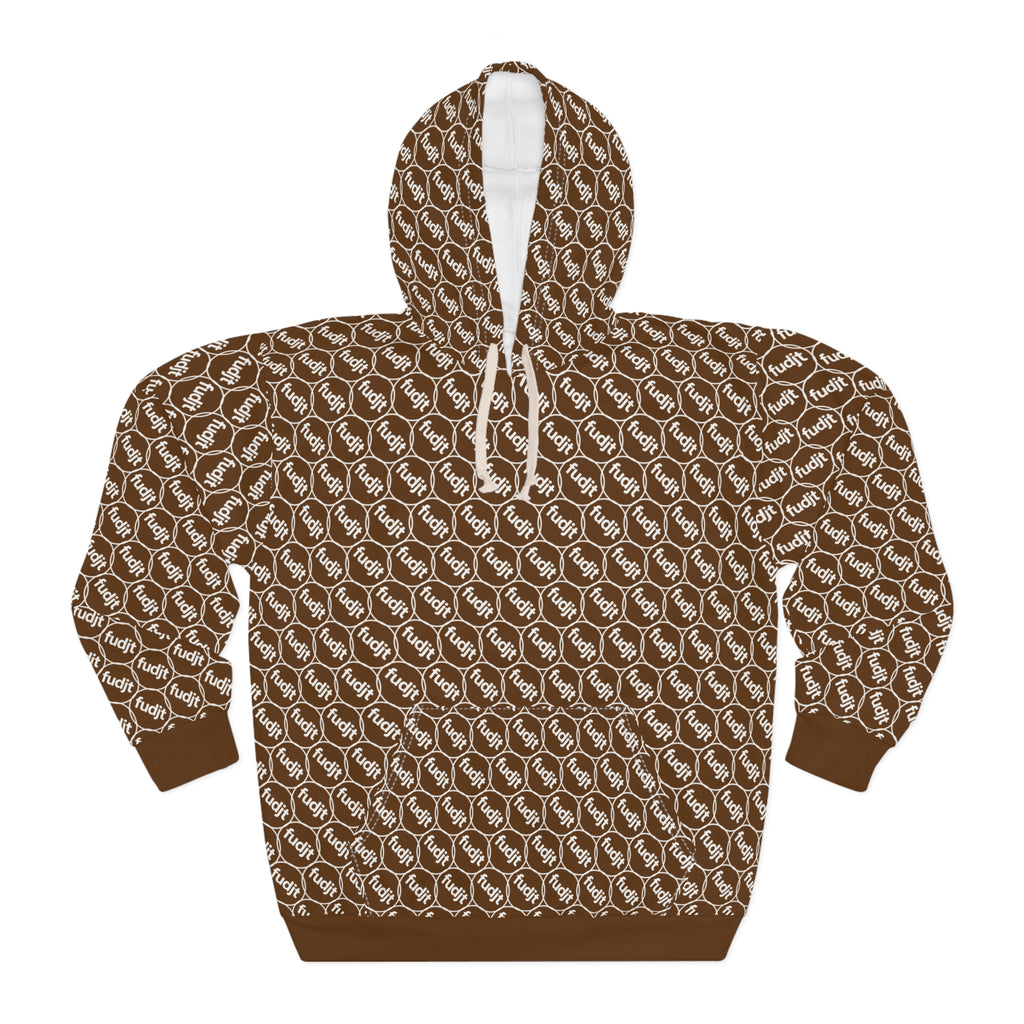 Brown fudjt Unbroken Chain Hoodie | All Over 2.5-45
