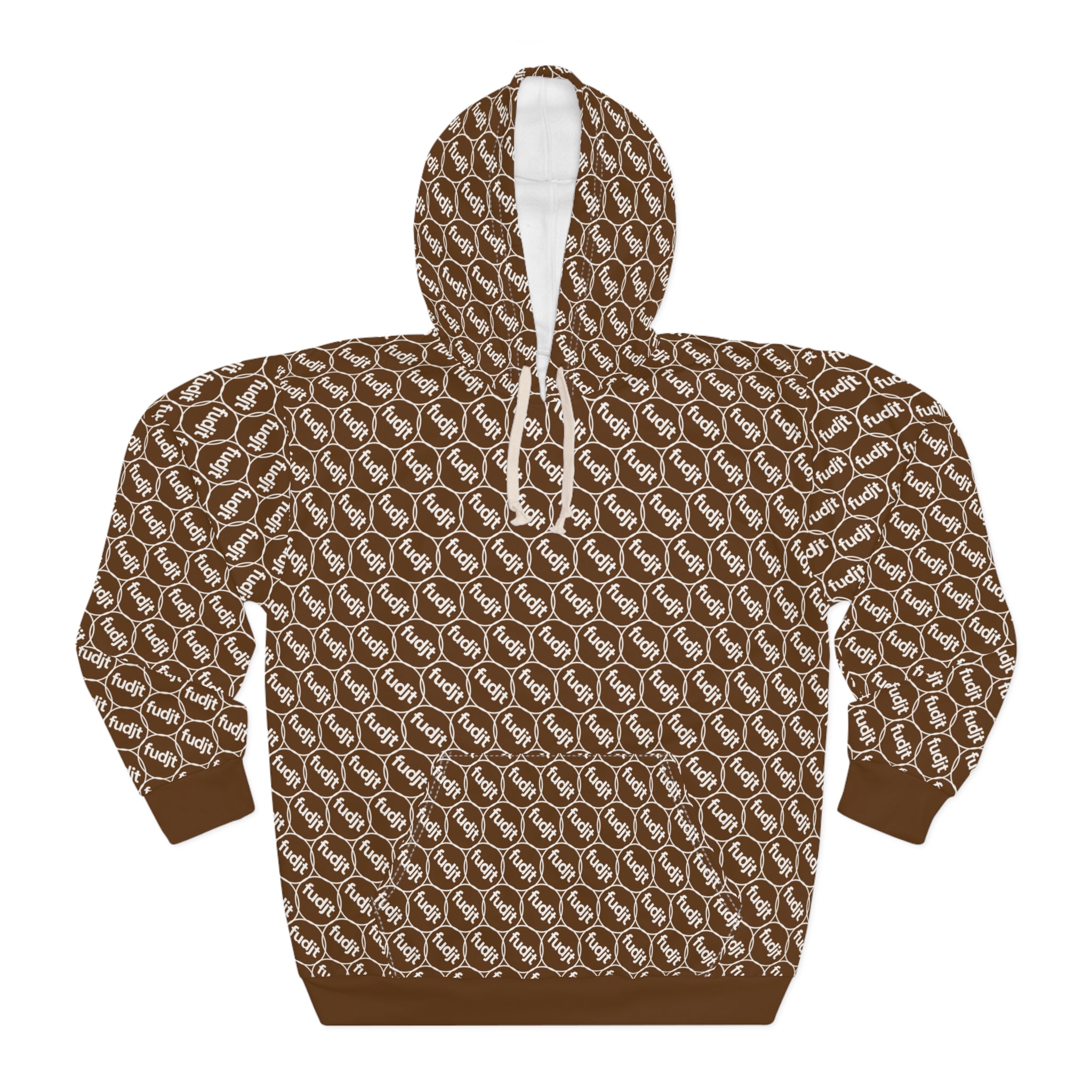 Brown fudjt Unbroken Chain Hoodie | All Over 2.5-45