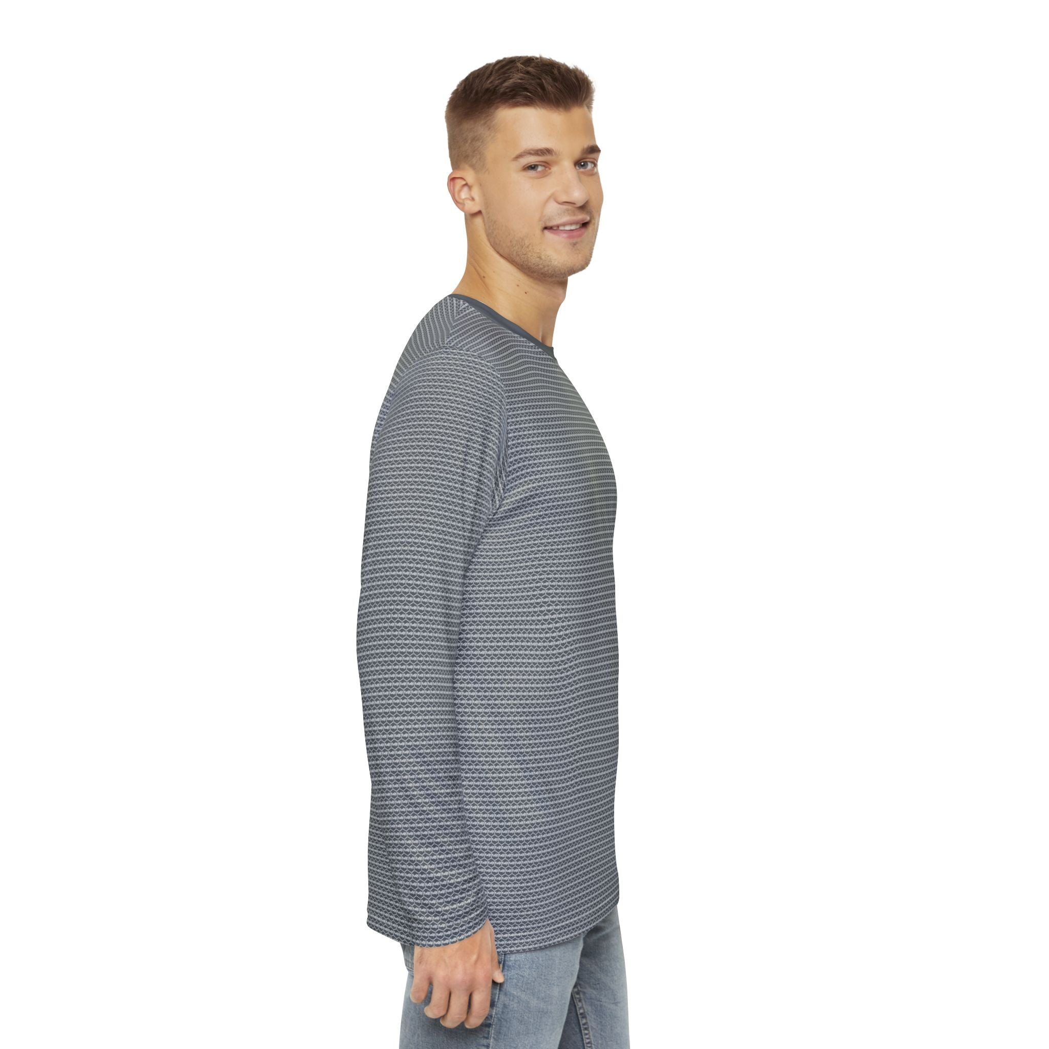 Dark Gray fudjt Unbroken Chain .5 Fluid Vibes Long Sleeve Shirt