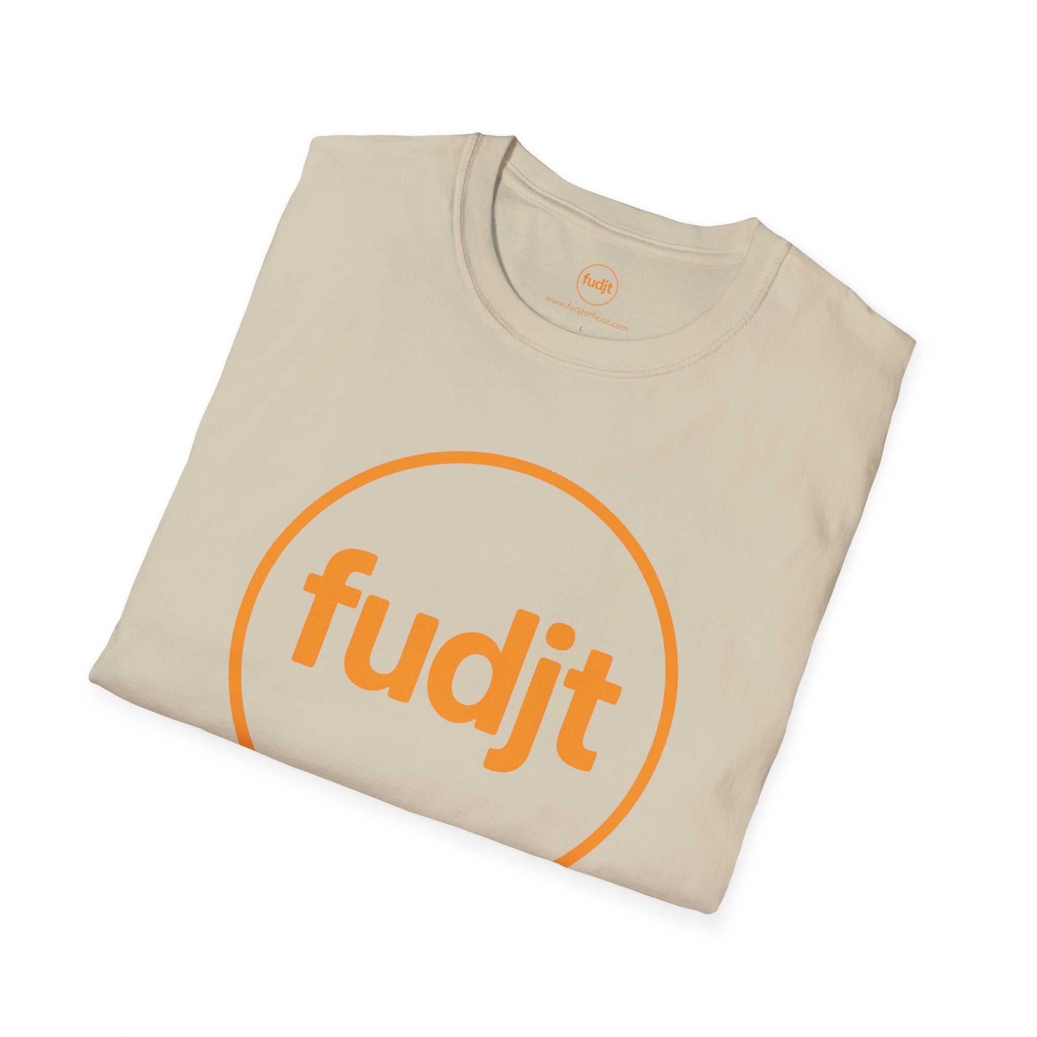 Orange fudjt Circle Everyday Style Tee | 14 Colors