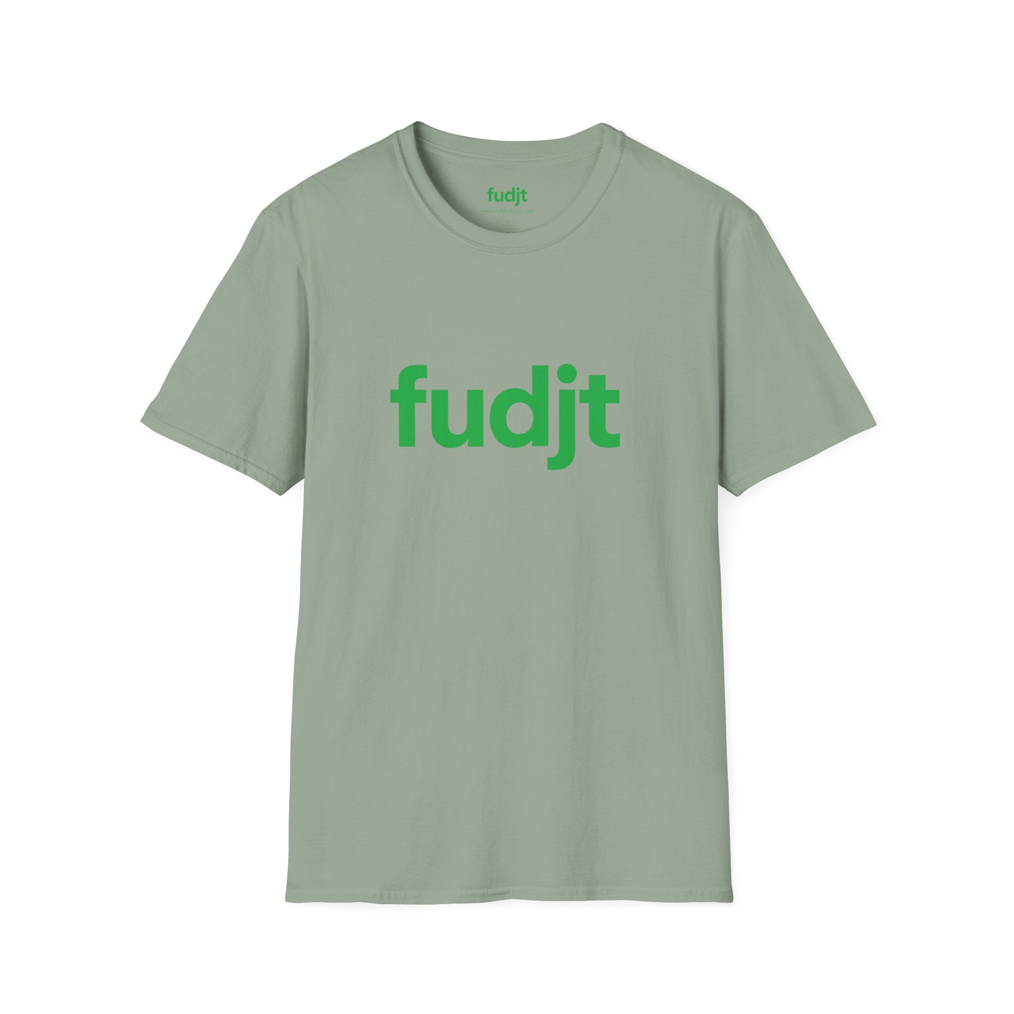 fudjt Everyday Style Green logo Tee | 16 Colors