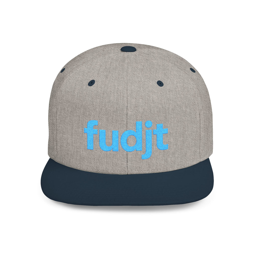 Stylish Flat Bill Snapback Turquoise fudjt Streetwear Logo Cap | 12 Colors
