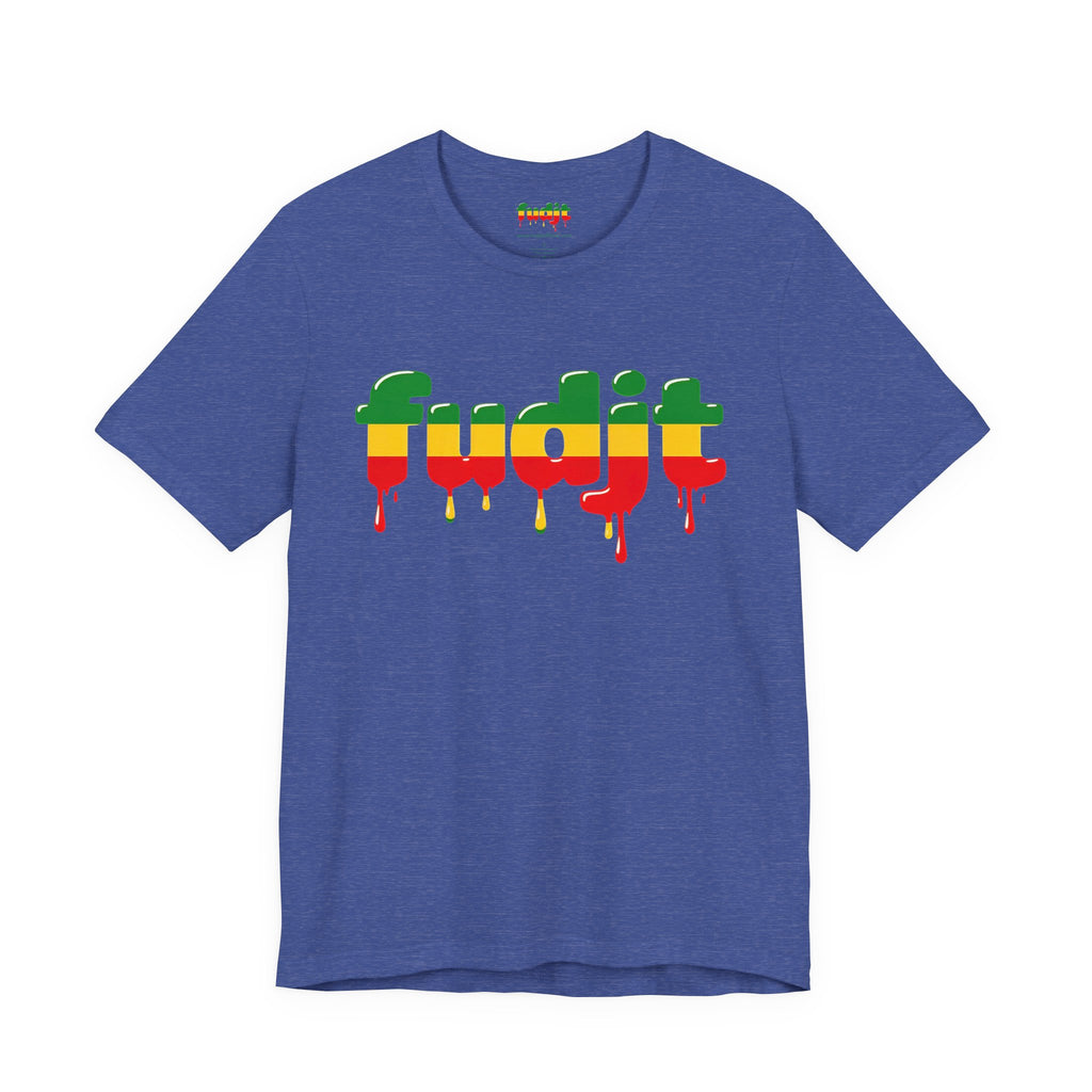 fudit Drip Logo Tee (Rasta Colors)