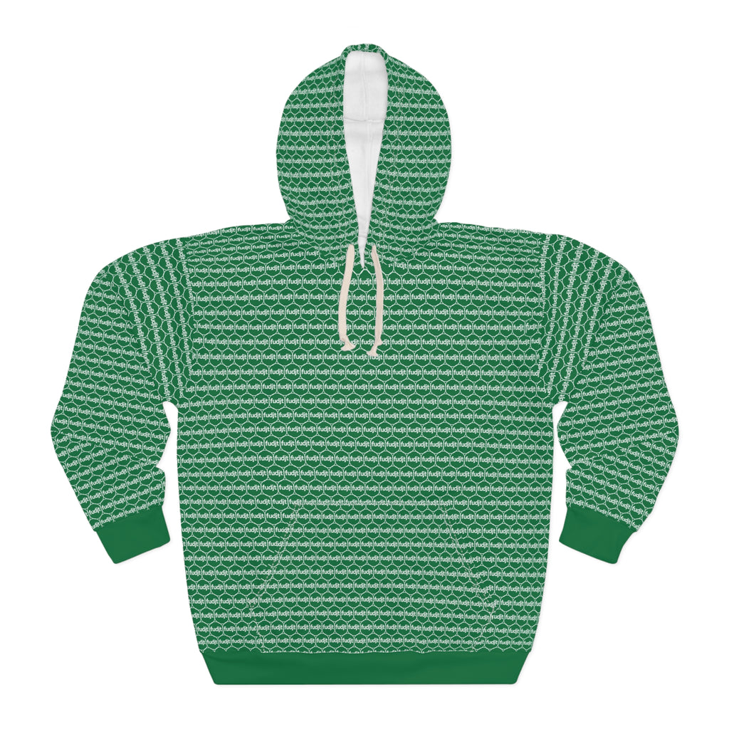 Dark Green fudjt Unbroken Chain Hoodie | All Over 1.25