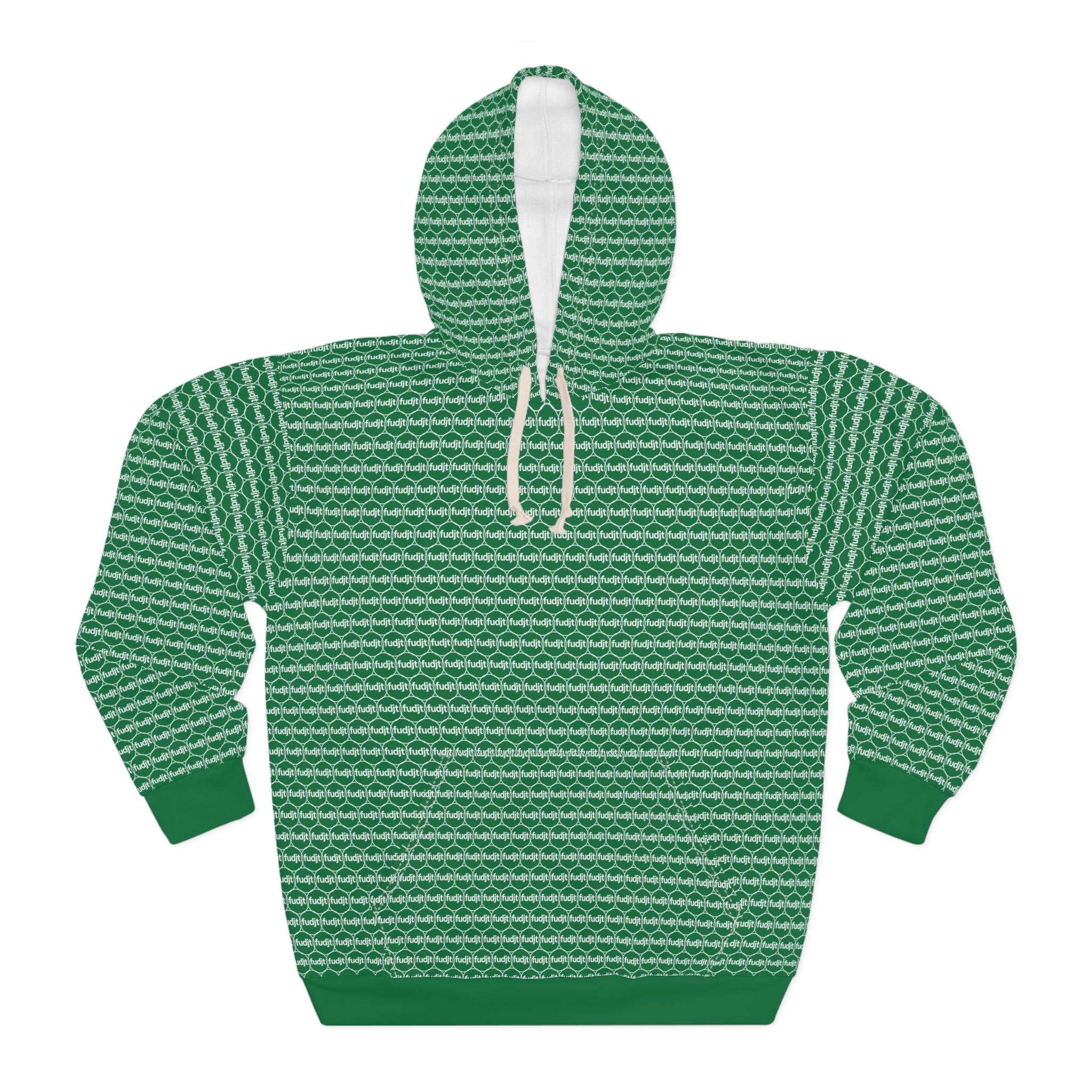 Dark Green fudjt Unbroken Chain Hoodie | All Over 1.25