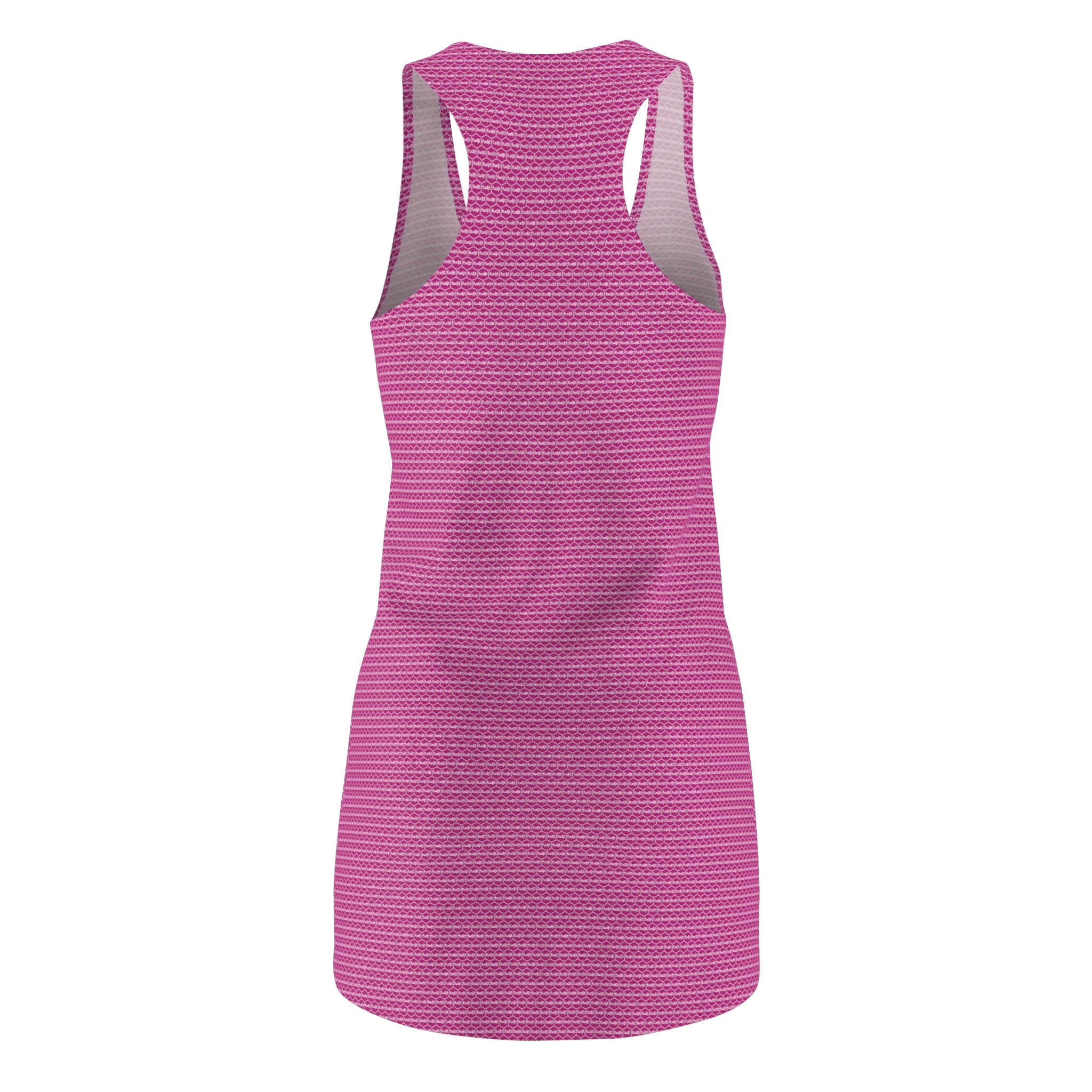 Pink fudjt Unbroken Chain .5 Chic Racerback Dress