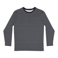 Black & White fudjt Unbroken Chain 1.25 Fluid Vibes Long Sleeve Shirt - FUDJT design - XS