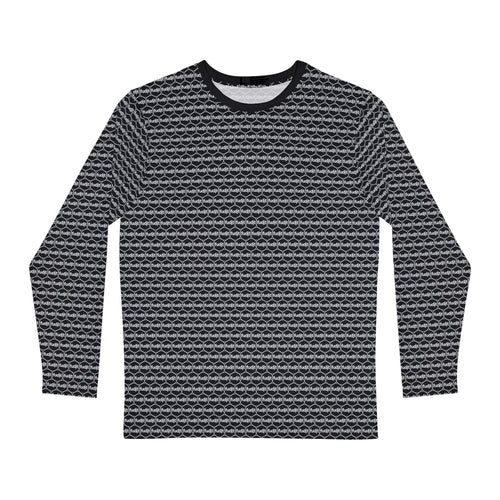 Black & White fudjt Unbroken Chain 1.25 Fluid Vibes Long Sleeve Shirt - FUDJT design - XS