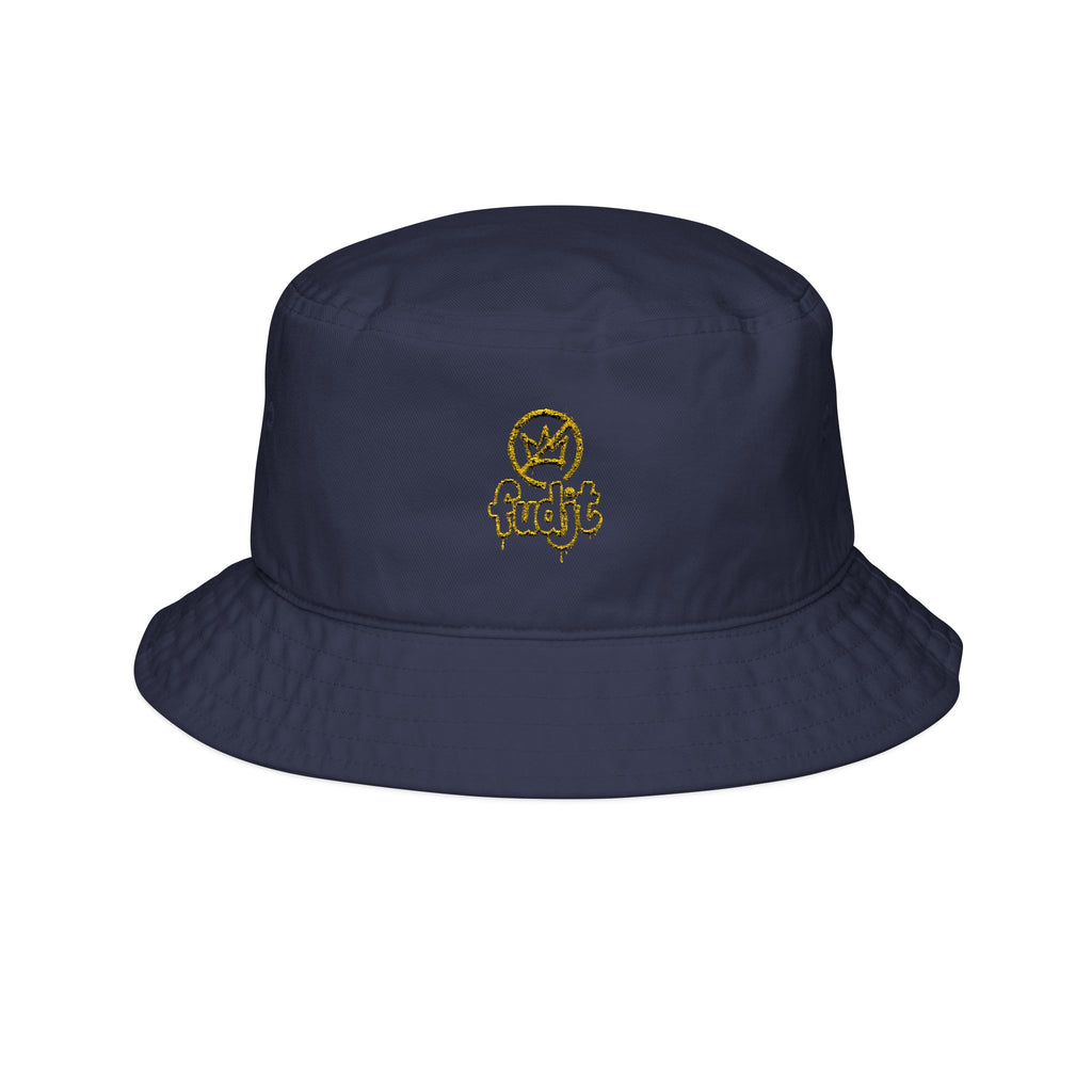 Golden fudjt No Kings Embroidered Bucket Hat | 3 Colors
