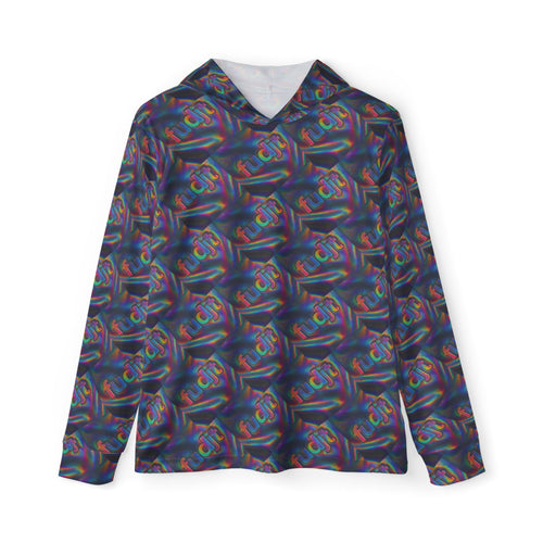 All Over Metallic fudjt Colors Warmup Hoodie 4.5-315 - FUDJT design - XS
