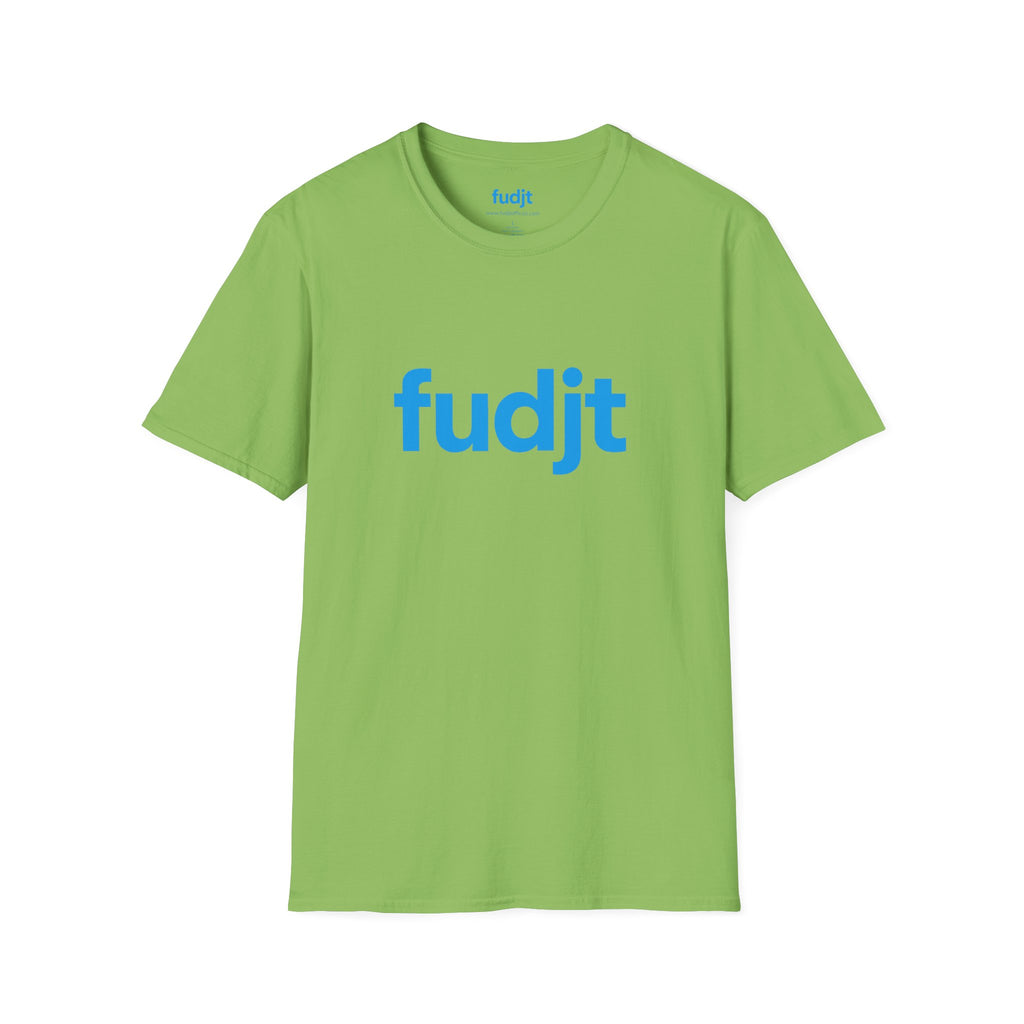 fudjt Everyday Style Turquoise logo Tee | 14 Colors