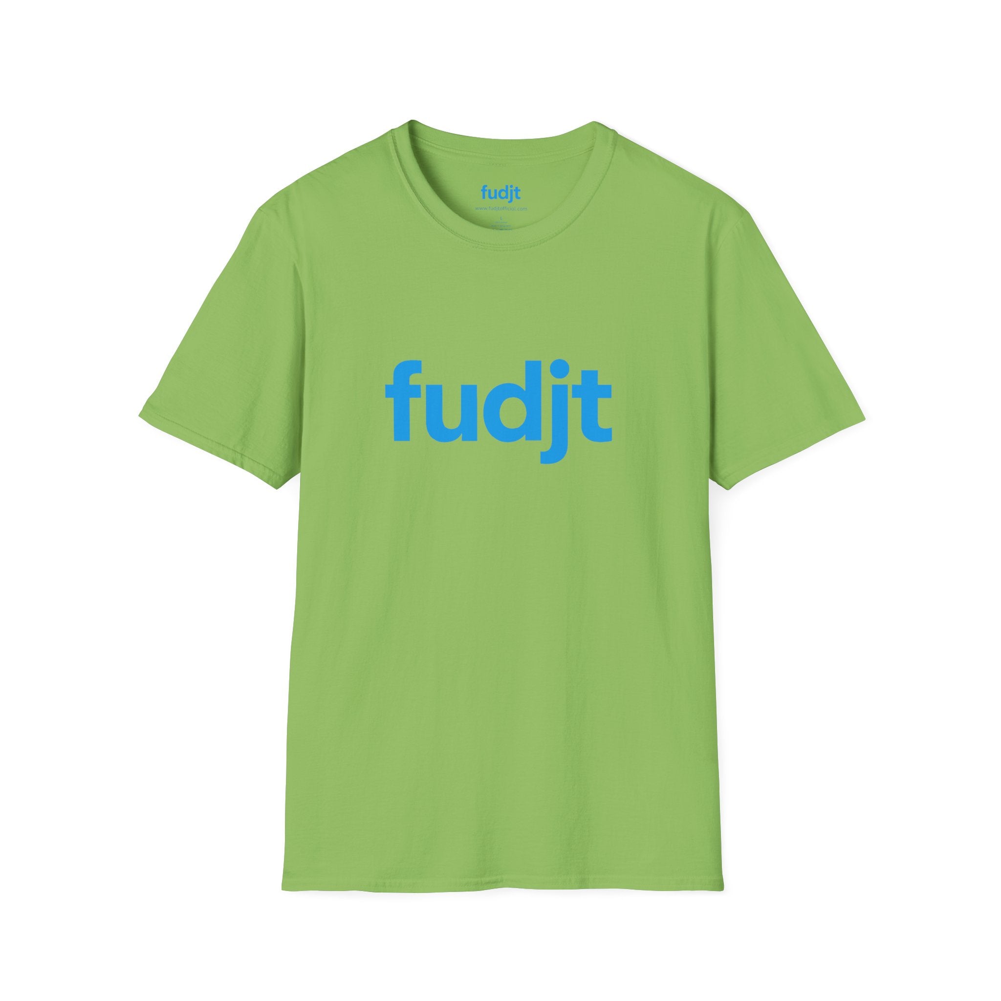 fudjt Everyday Style Turquoise logo Tee | 14 Colors