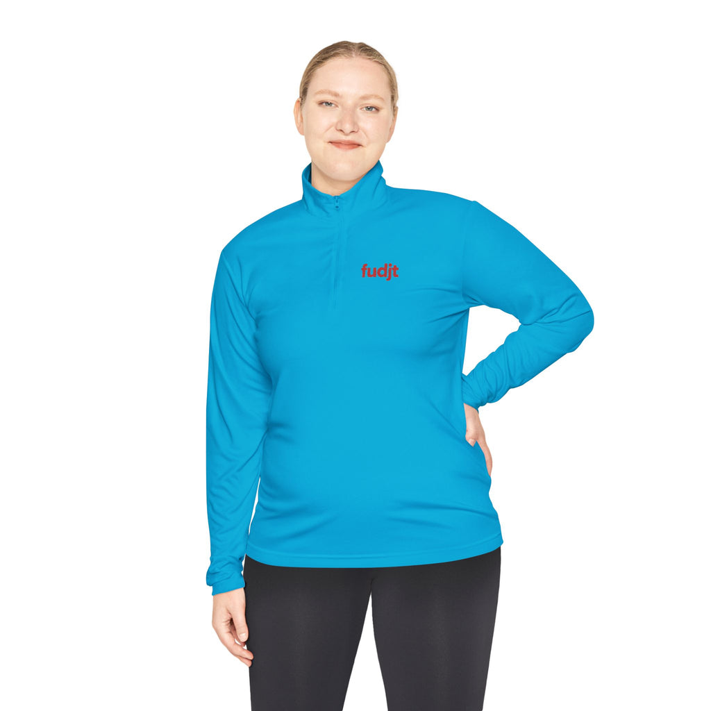 Quarter-Zip Performance Pullover | Red fudjt | 7 Colors