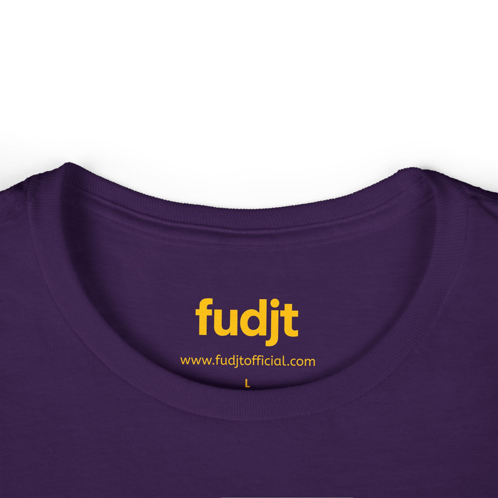 Women's Golden fudjt logo Comfy Stylie Tee | 12 Colors