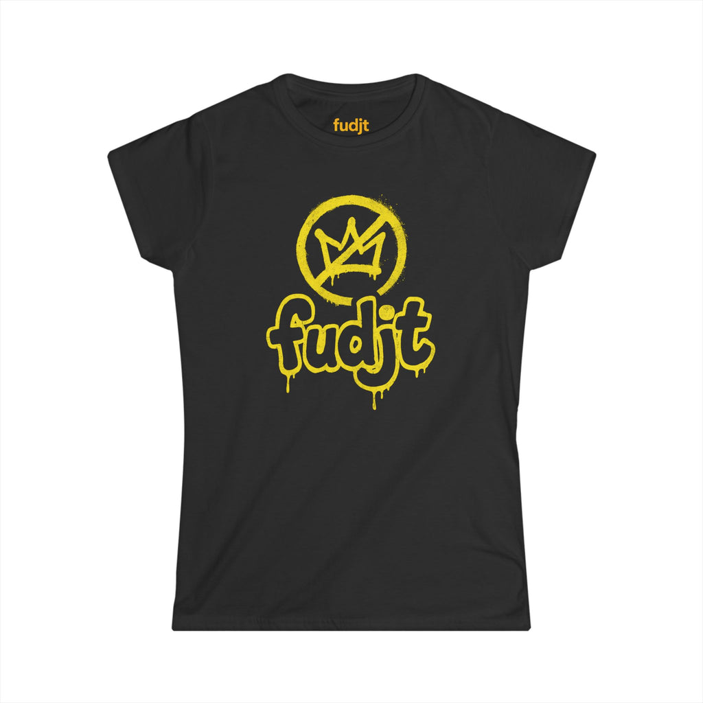 Women's Golden fudjt No Kings Comfy Stylie Tee | 11 Colors