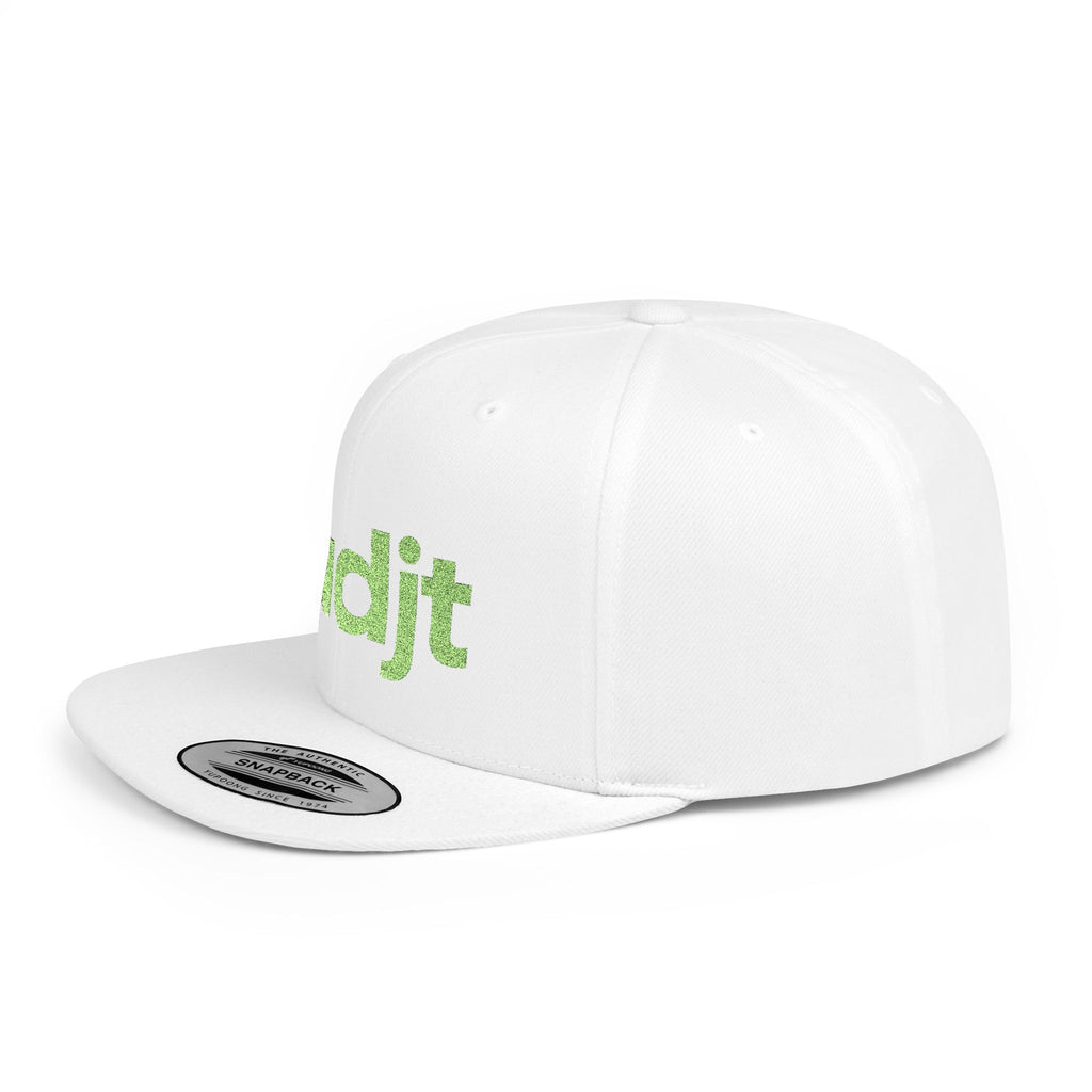 Stylish Flat Bill Snapback Green fudjt Streetwear Logo Cap | 11 Colors