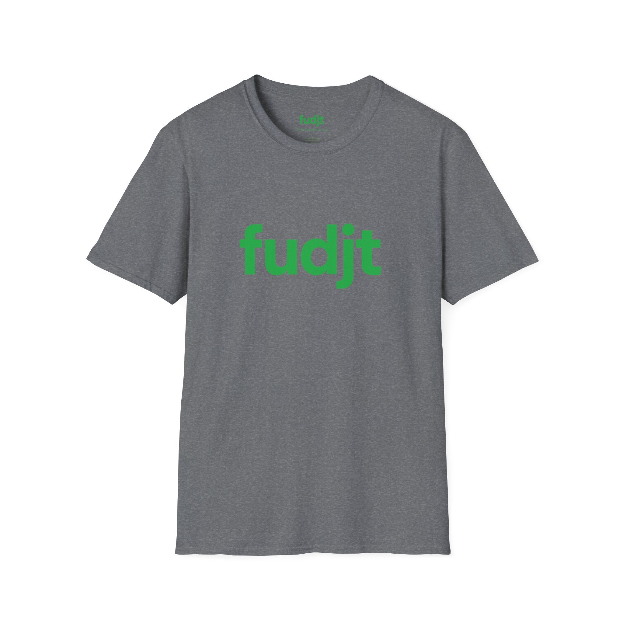 fudjt Everyday Style Green logo Tee | 16 Colors
