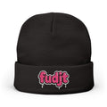 fudjt Knit Beanie | Pink Drip | 5 Colors