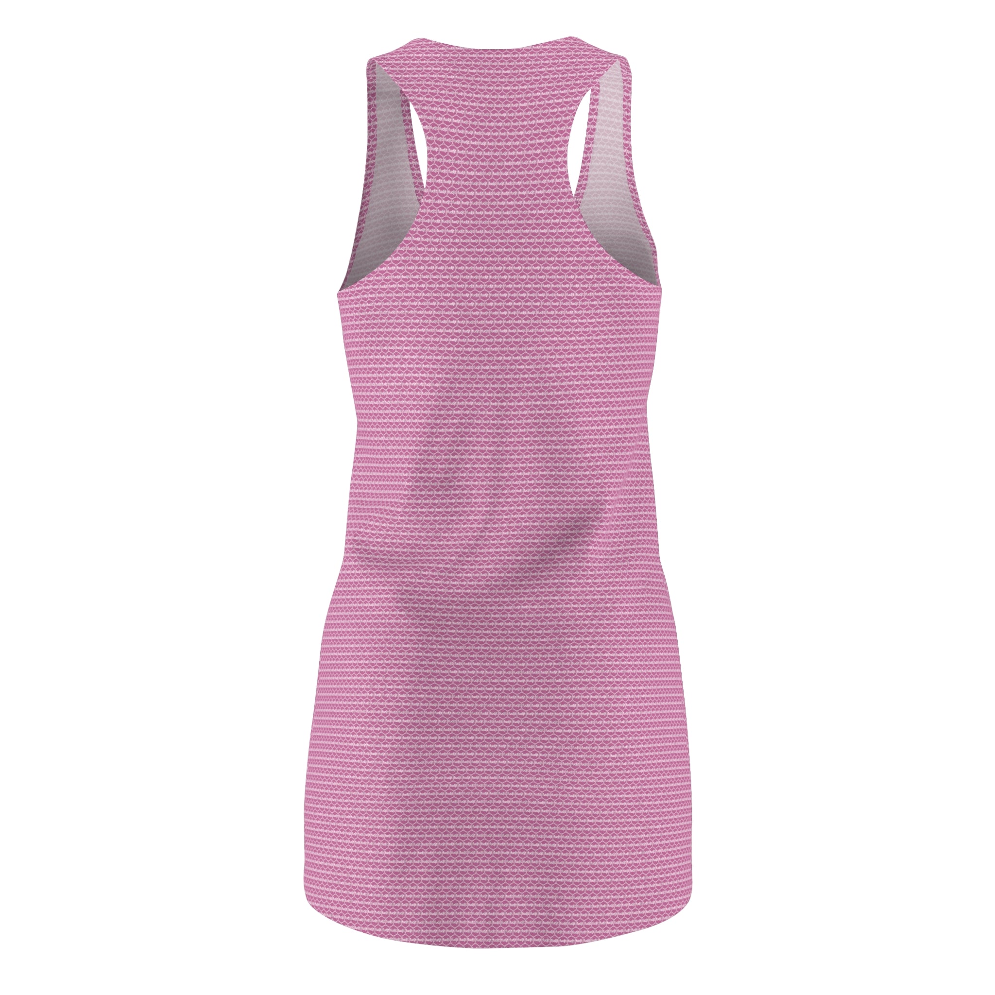 Light Pink fudjt Unbroken Chain .5 Chic Racerback Dress