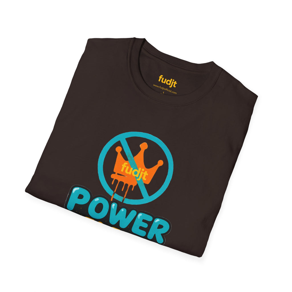 fudjt No Kings Power To The Peaceful Tee | 10 Colors