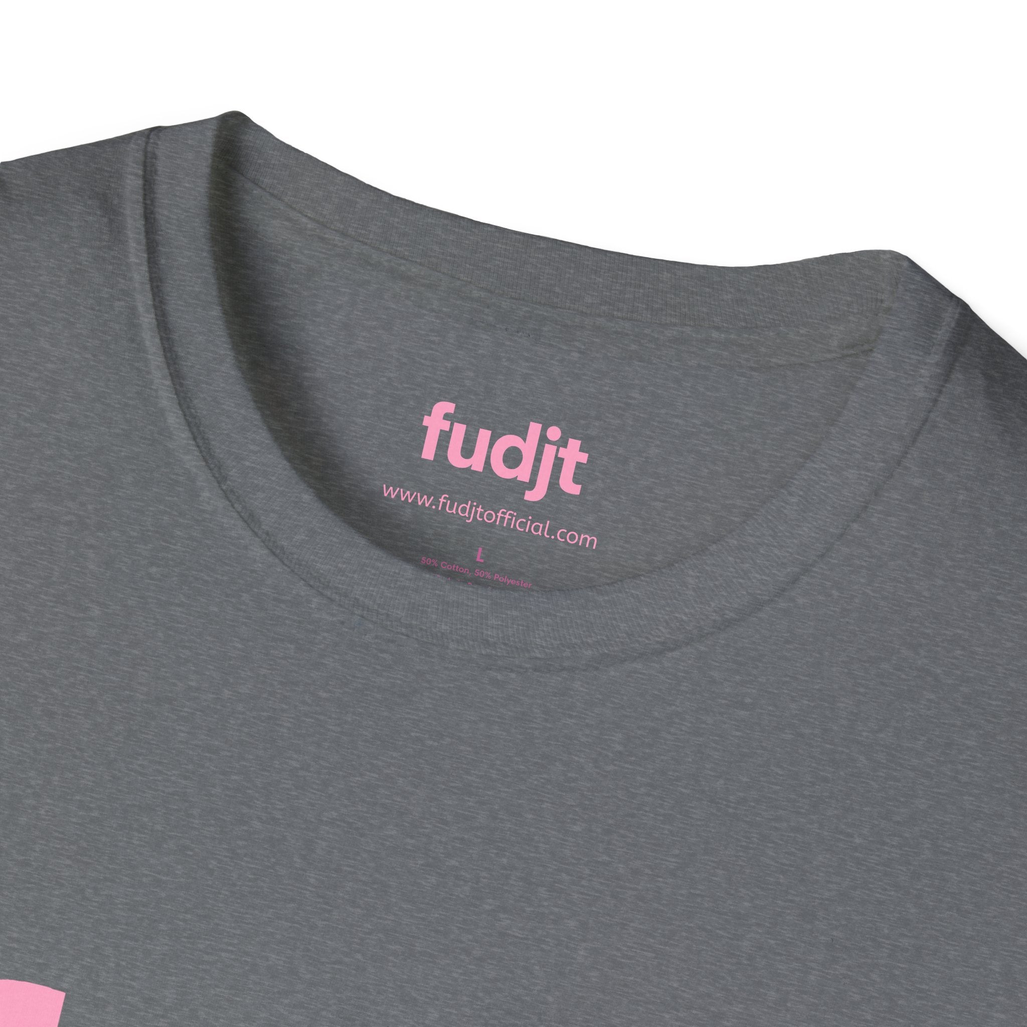 fudjt Everyday Style Pink logo Tee | 15 Colors