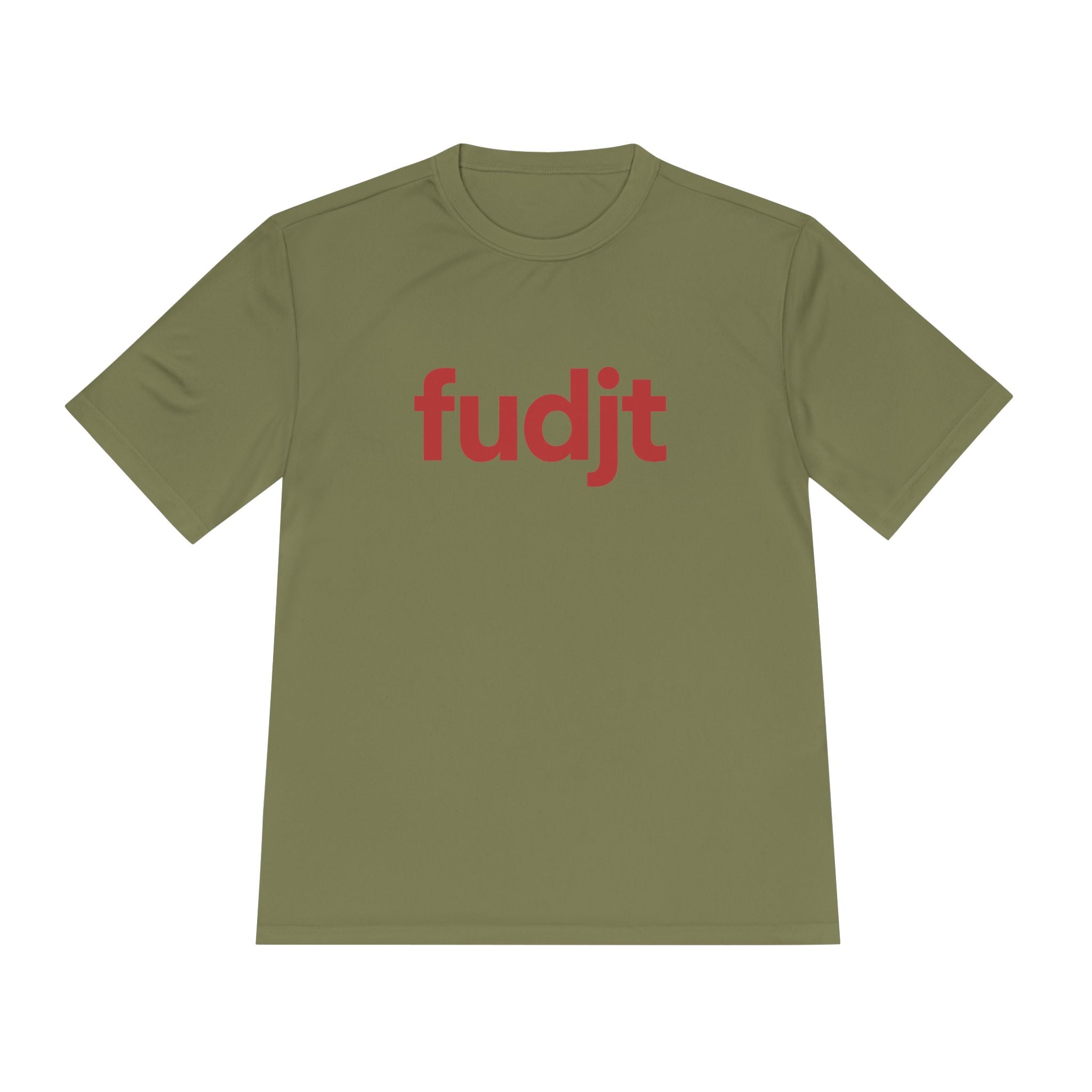 Red fudjt design Moisture Wicking Performance Tee | 13 Colors